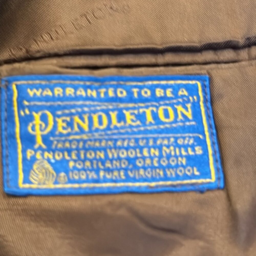 Pendleton men’s jacket 100% virgin will size 44 - image 7